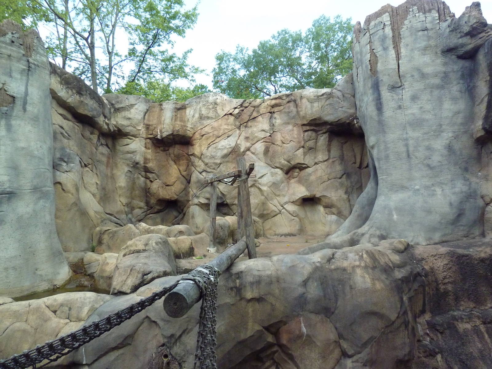 Orangutan Exhibit (Mock-Rock Monstrosity)