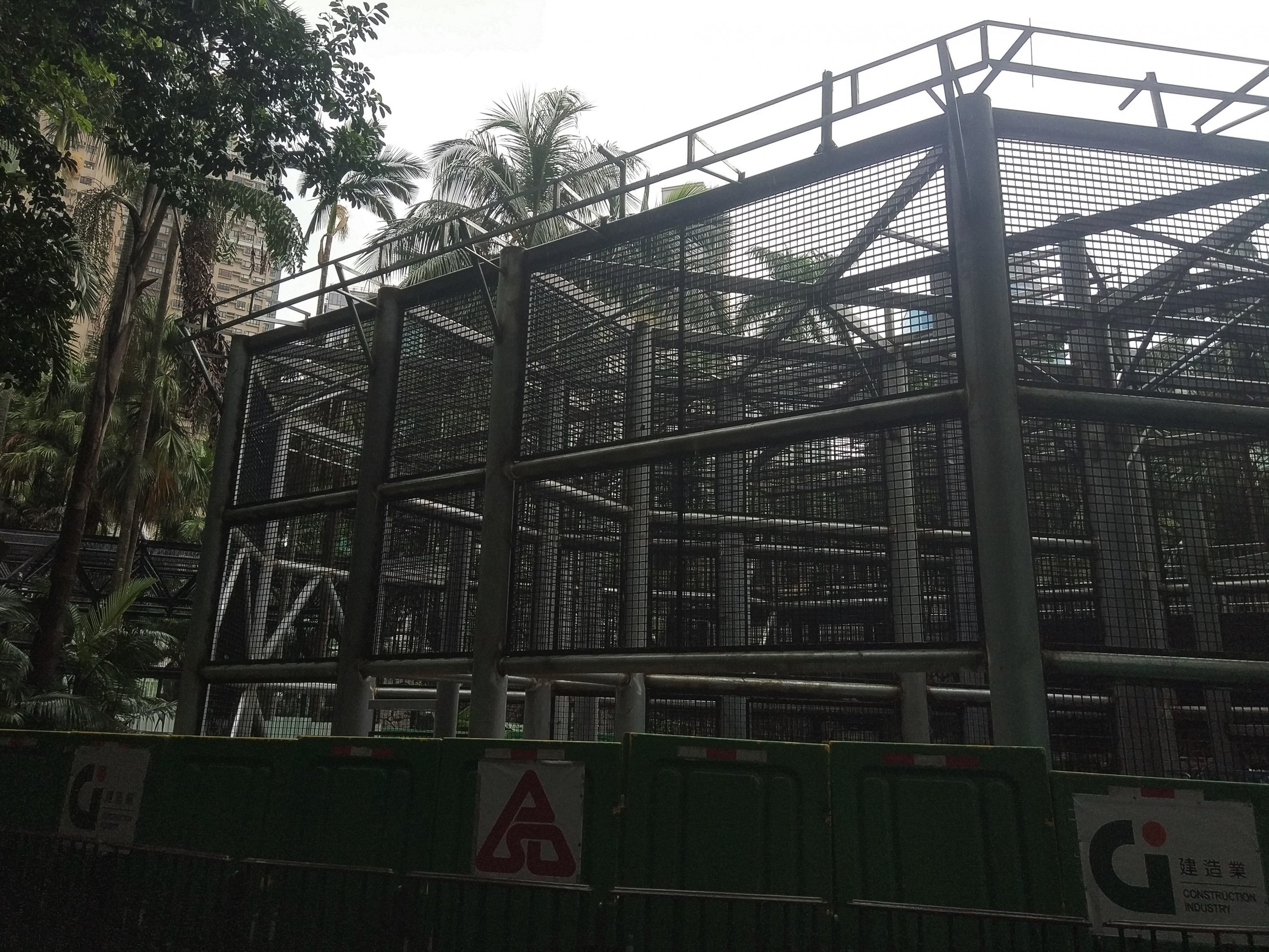 Orangutan Exhibit Under Construction