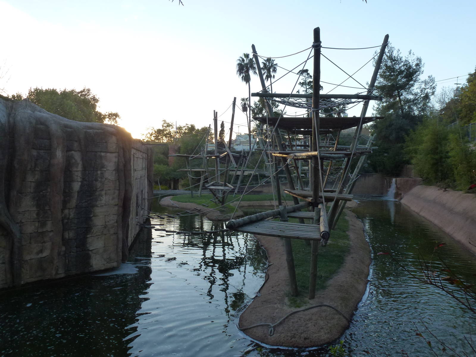 Orangutan/gibbon enclosure, November 2013.