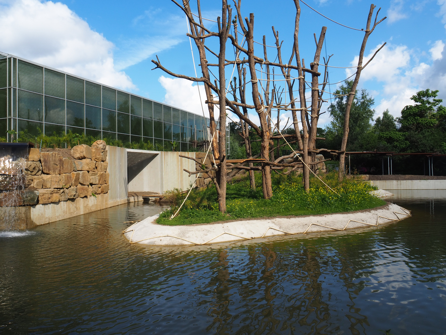 Orangutan project construction, First large island, 2022-05-28