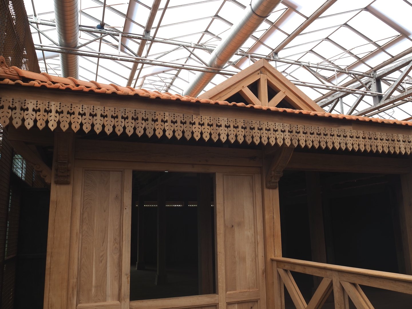 Orangutan project construction, Members preview - Future viewing area, 2022-05-28