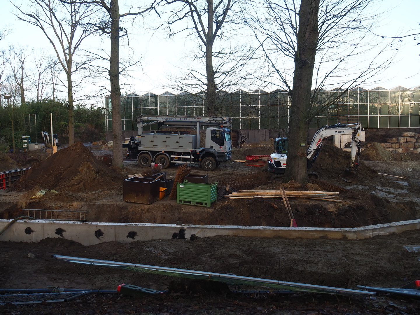 Orangutan project construction site update, 2022-01-30