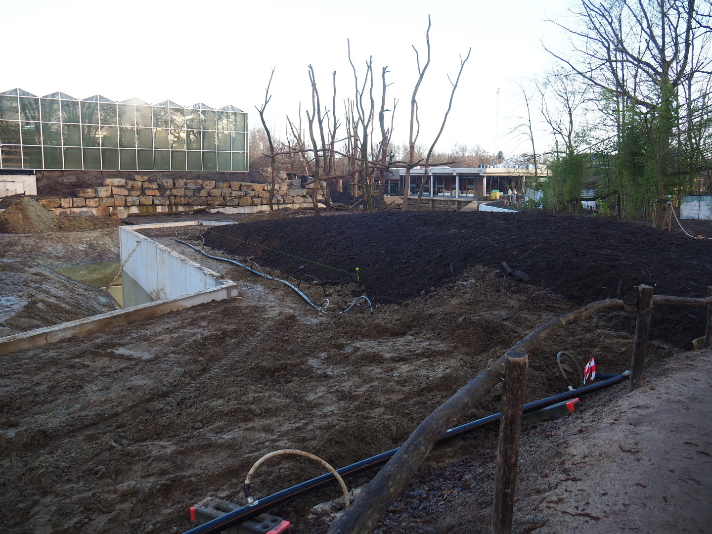 Orangutan project construction site update, 2022-01-30