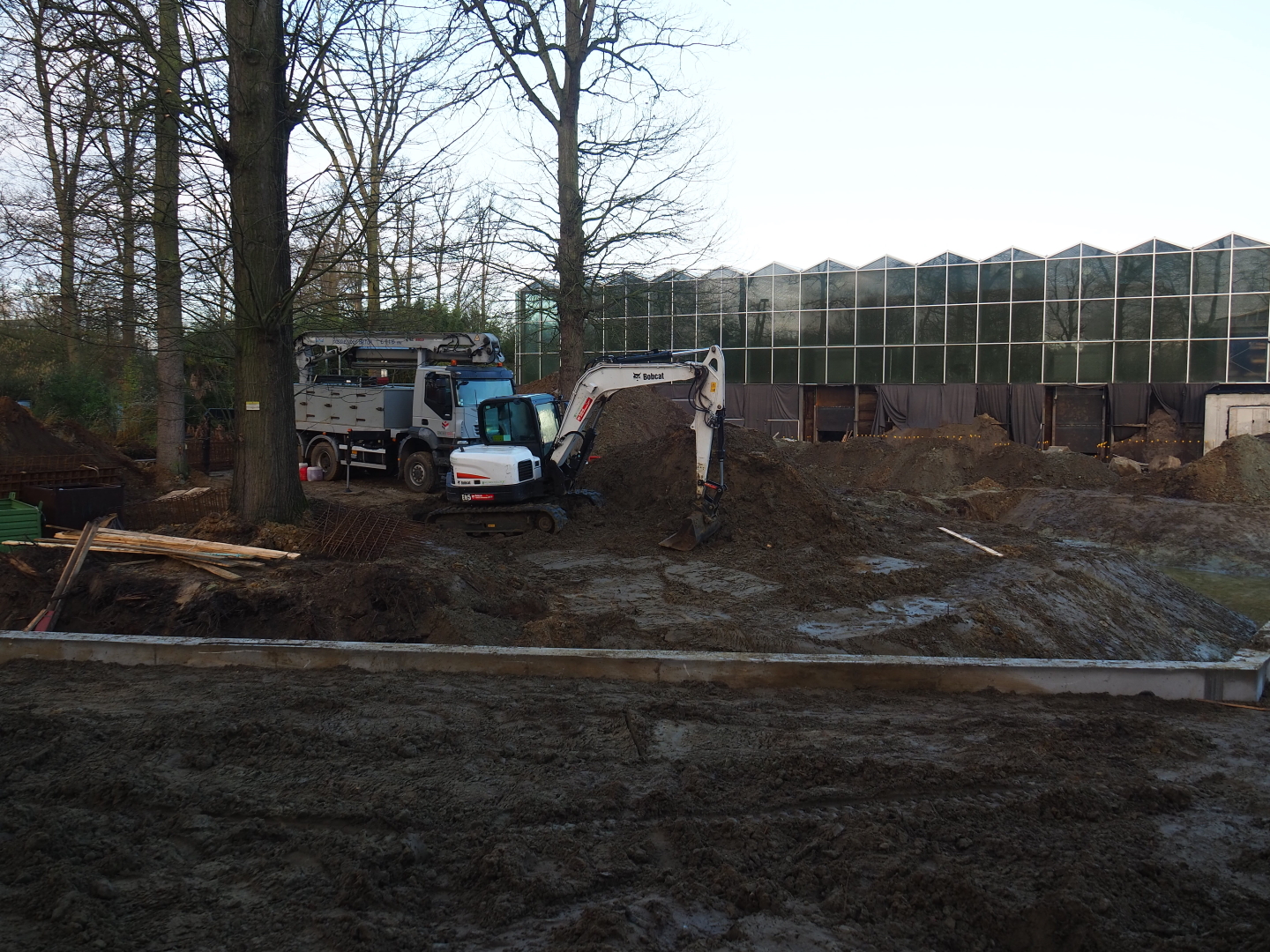 Orangutan project construction site update, 2022-01-30