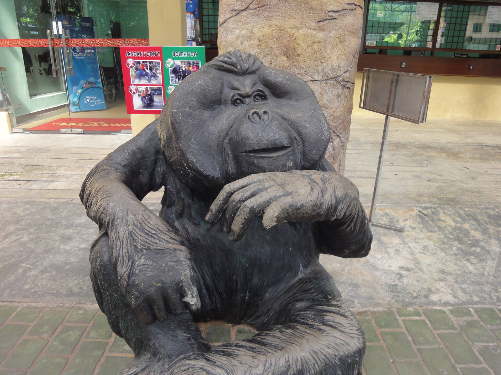 Orangutan Statue