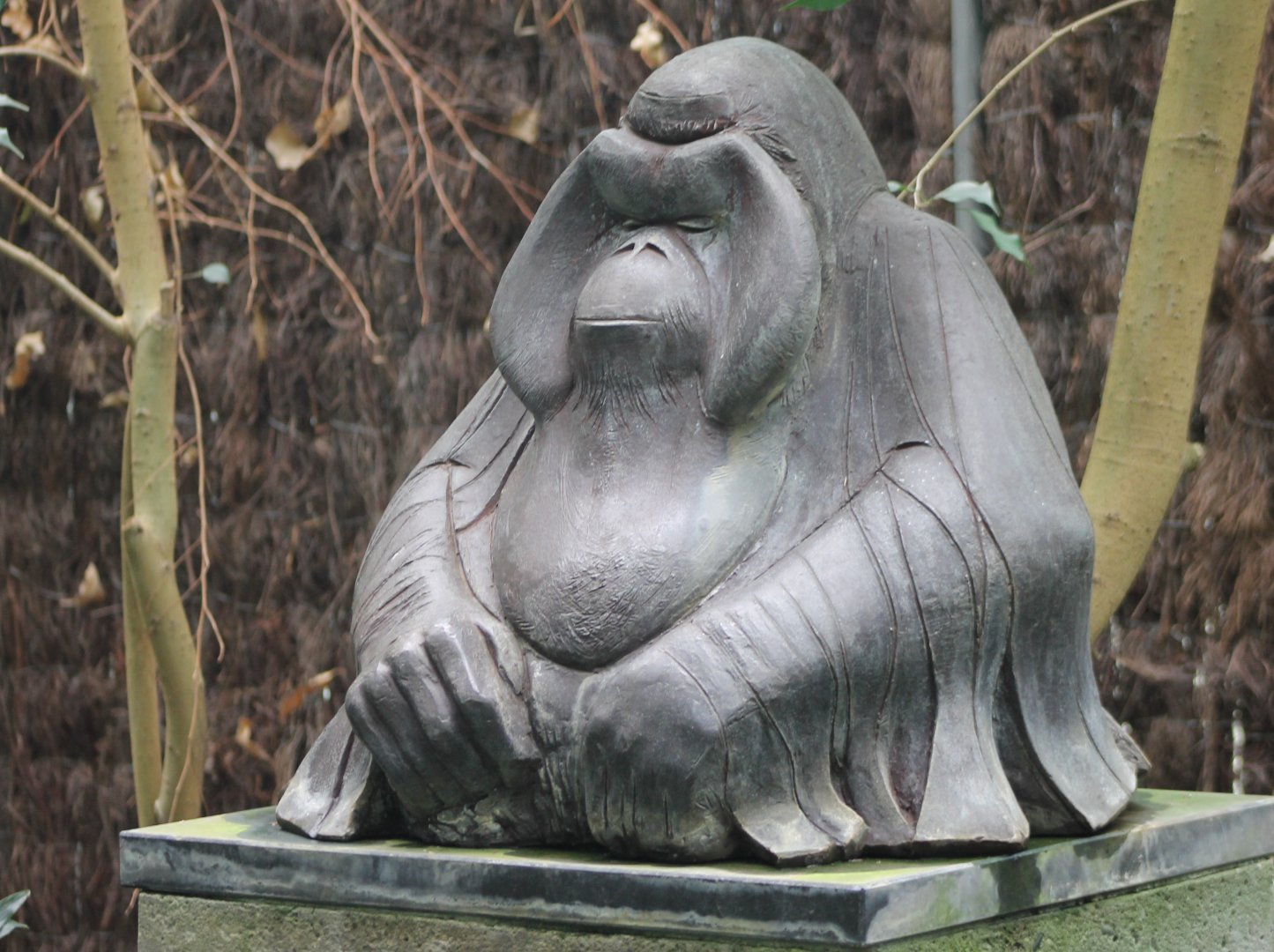 Orangutan-statue
