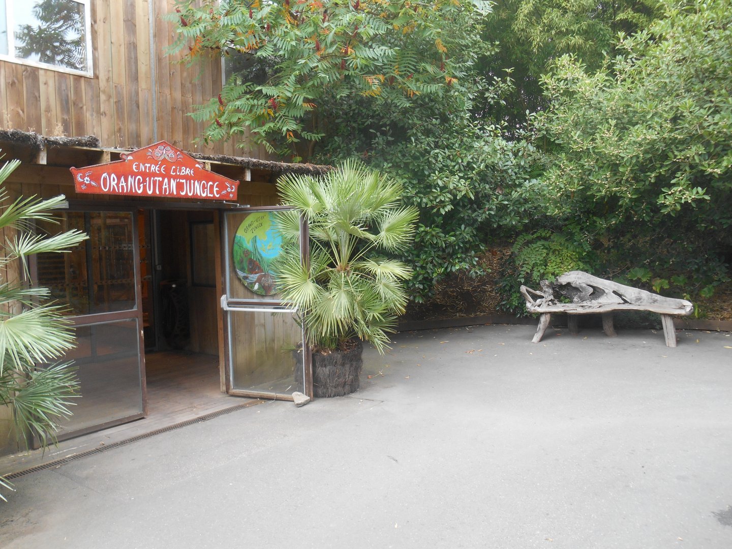 Orangutans House Entrance