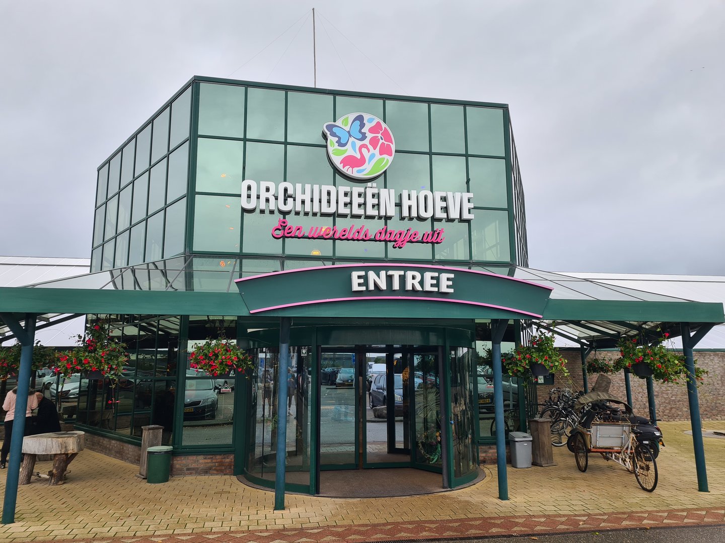 Orchideeënhoeve entrance
