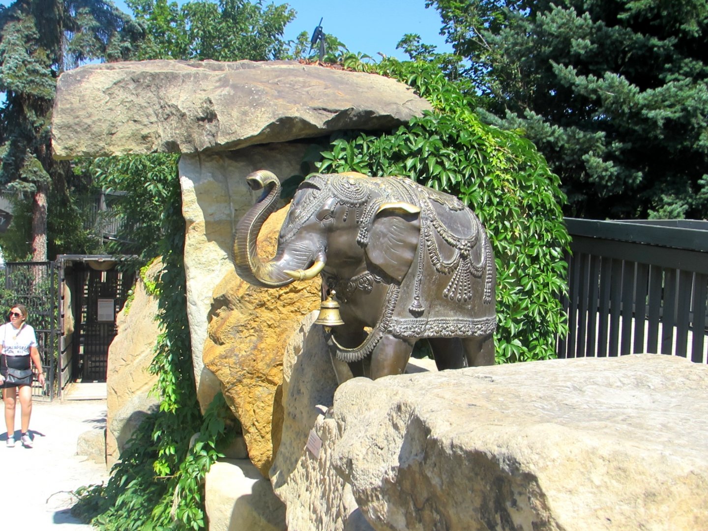 Oriental theme. Elephant bell - July/2017