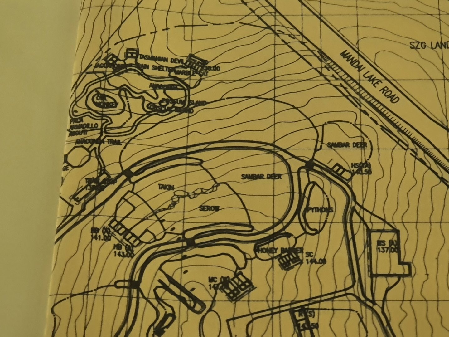 Original Night Safari blueprint