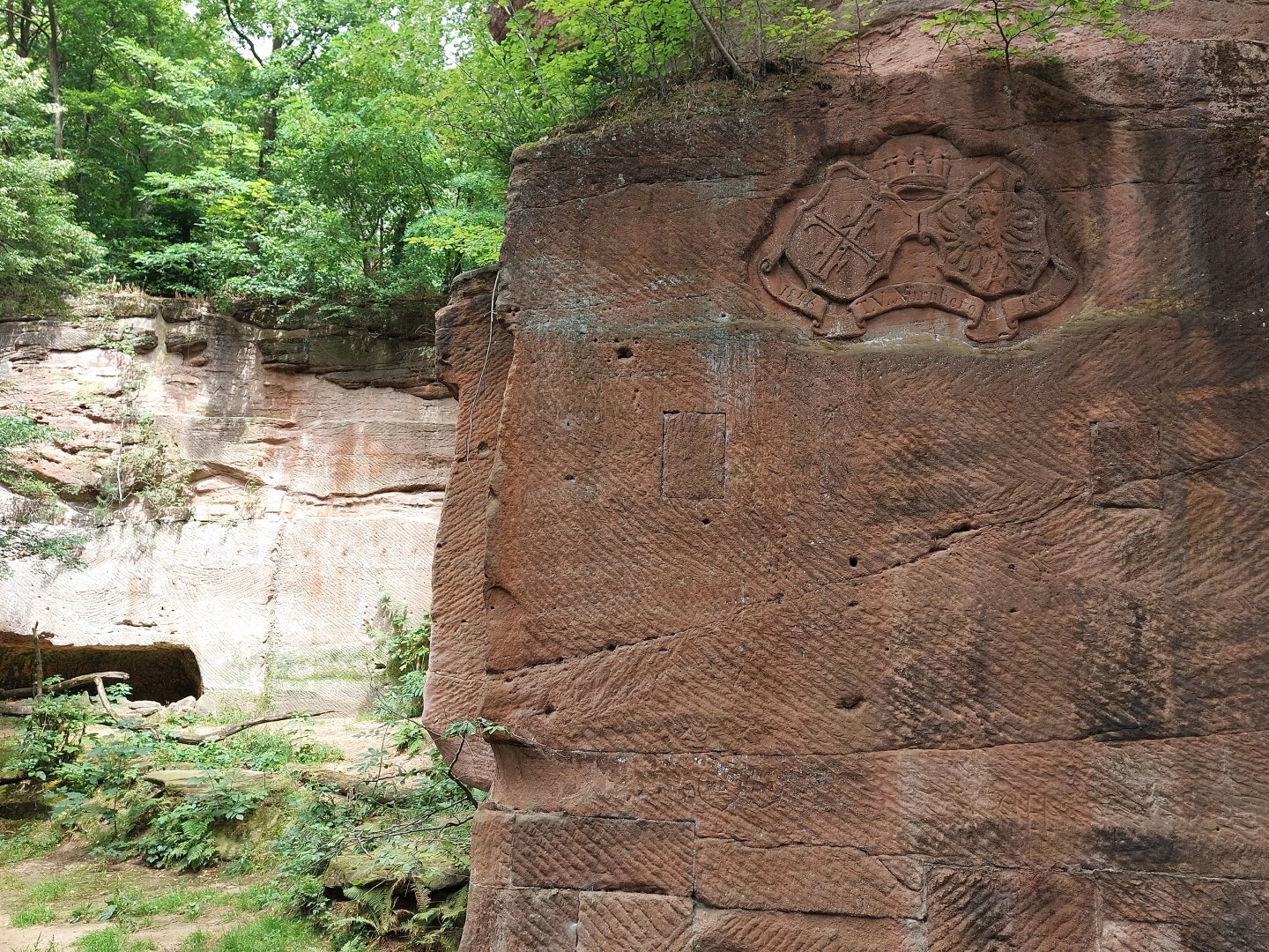 Original stone engravings