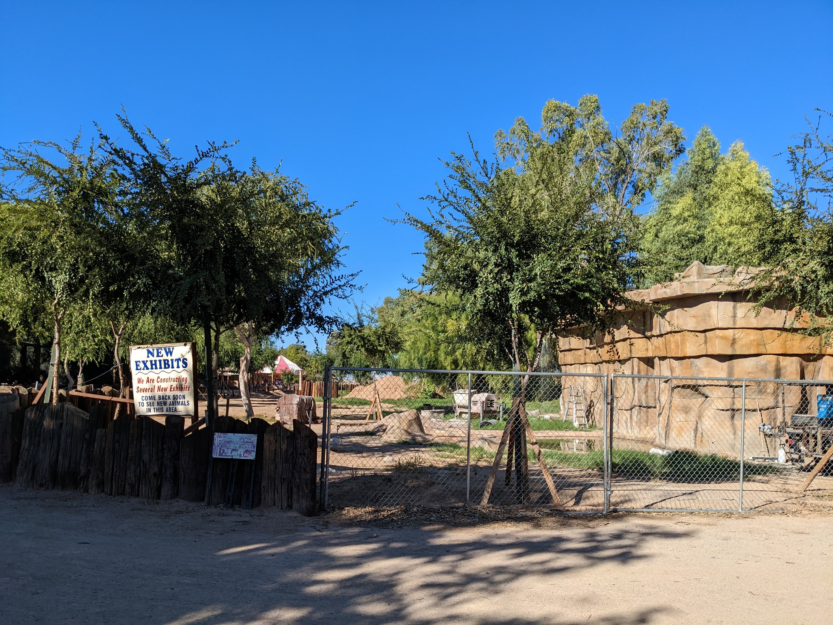 Original Zoo - construction of new tiger habitat