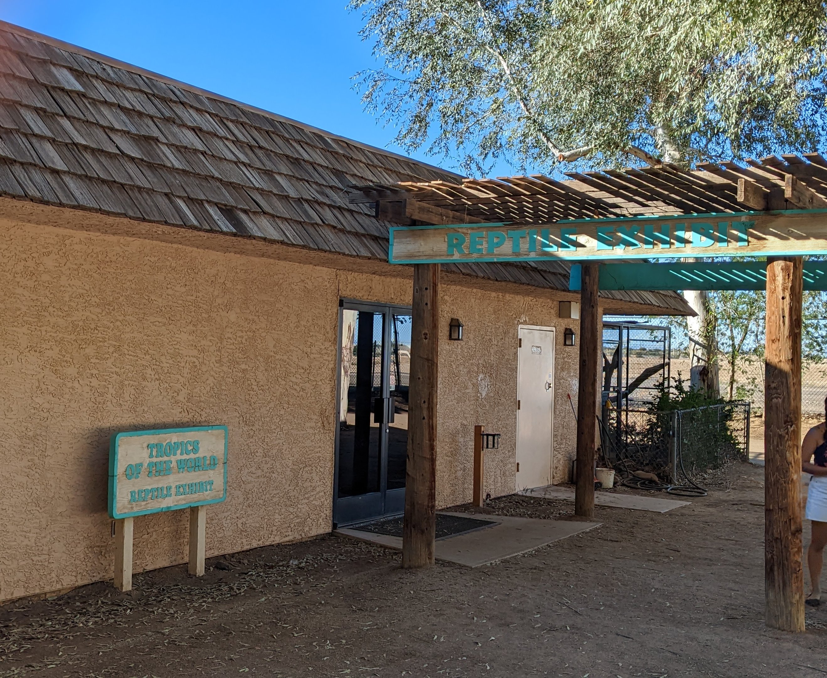 Original Zoo - Tropics of the World (reptile house) entrance