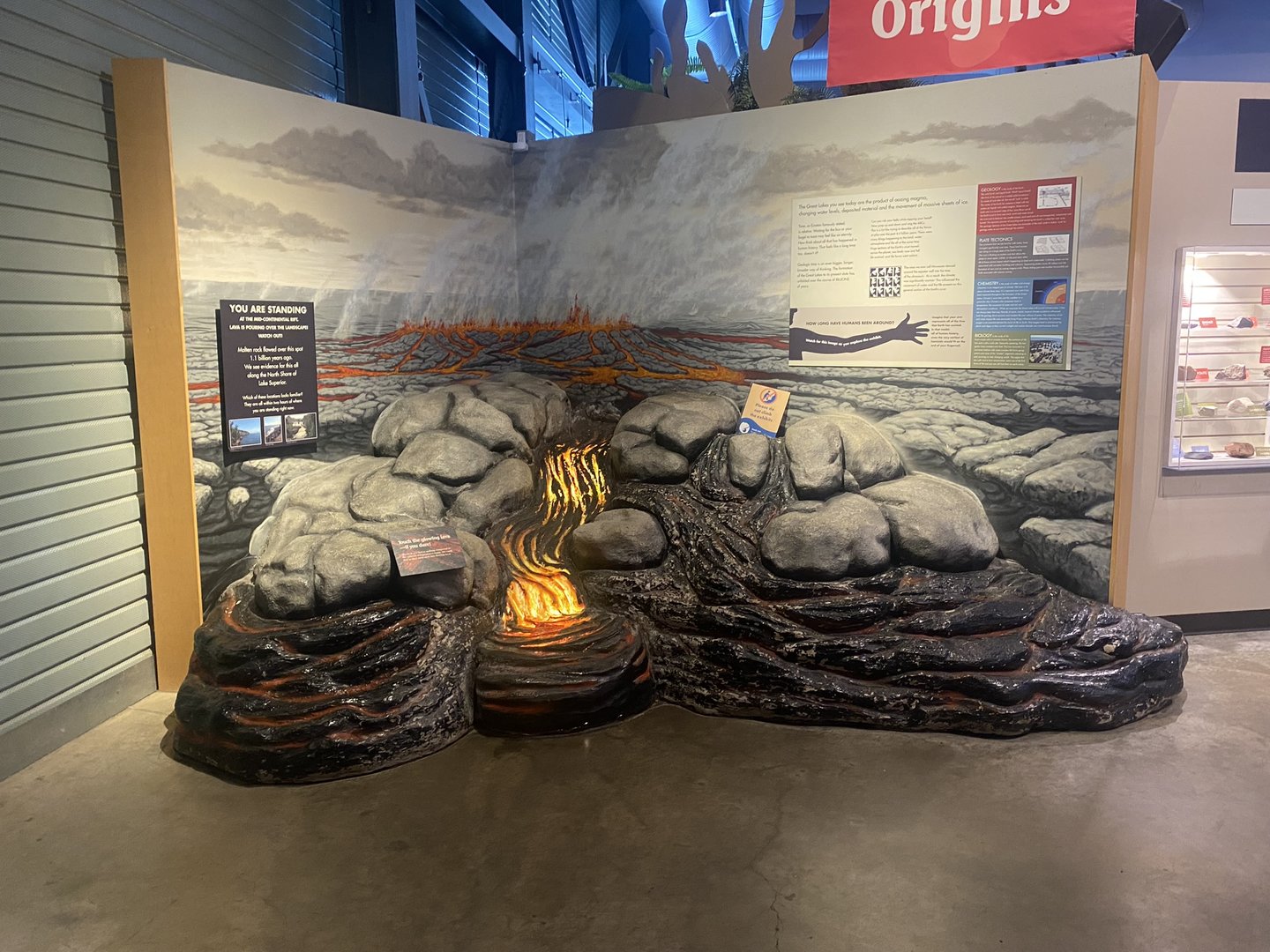Origins - Magma Display