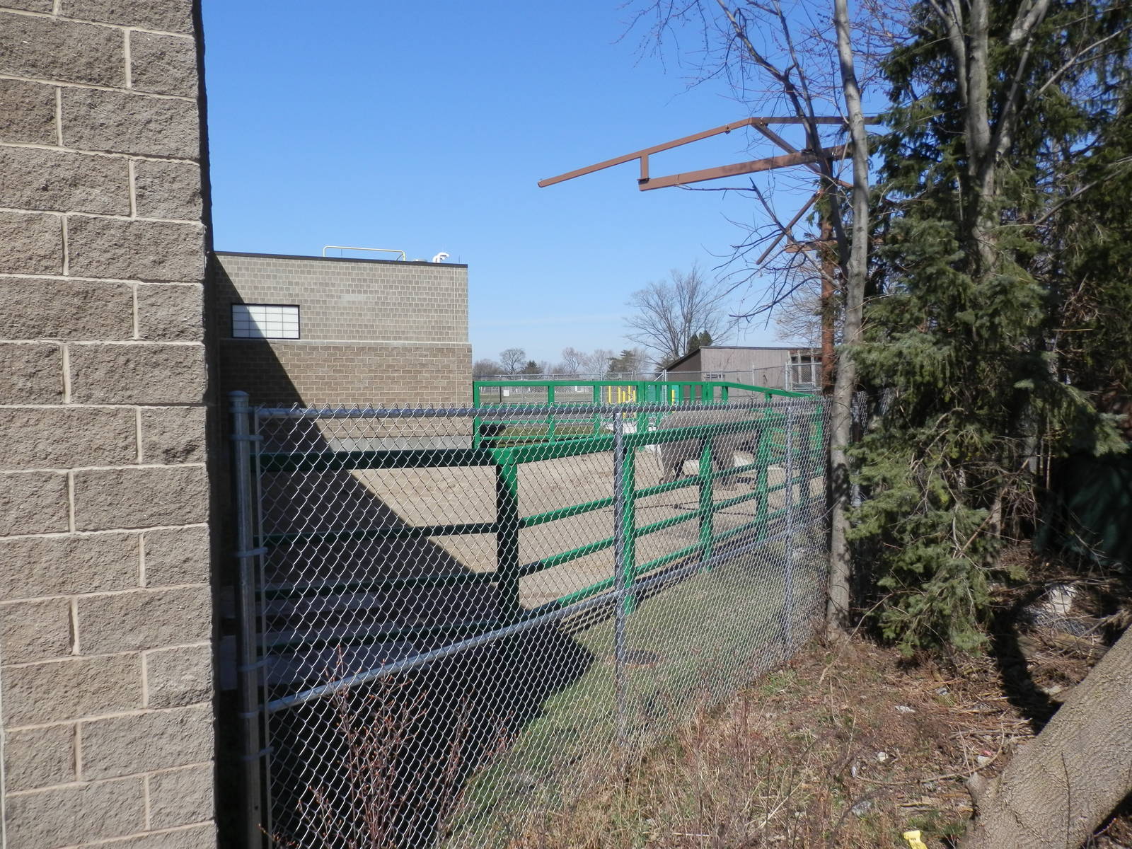 Other elephant holding yard (right side)
