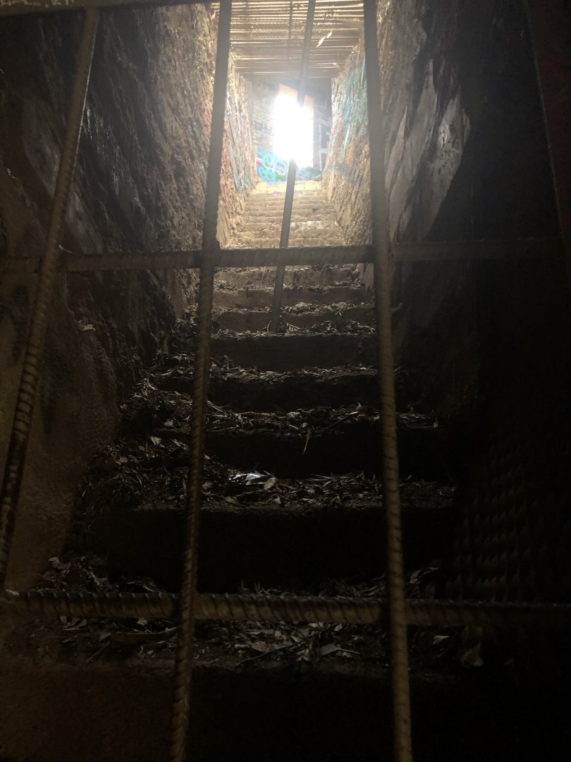 Other side of stairs