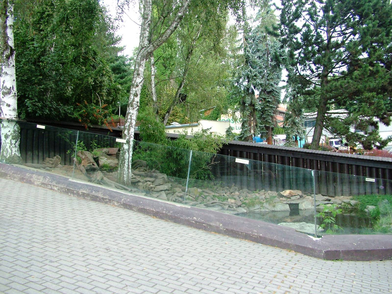Otter Enclosure at Usti, 29/08/12