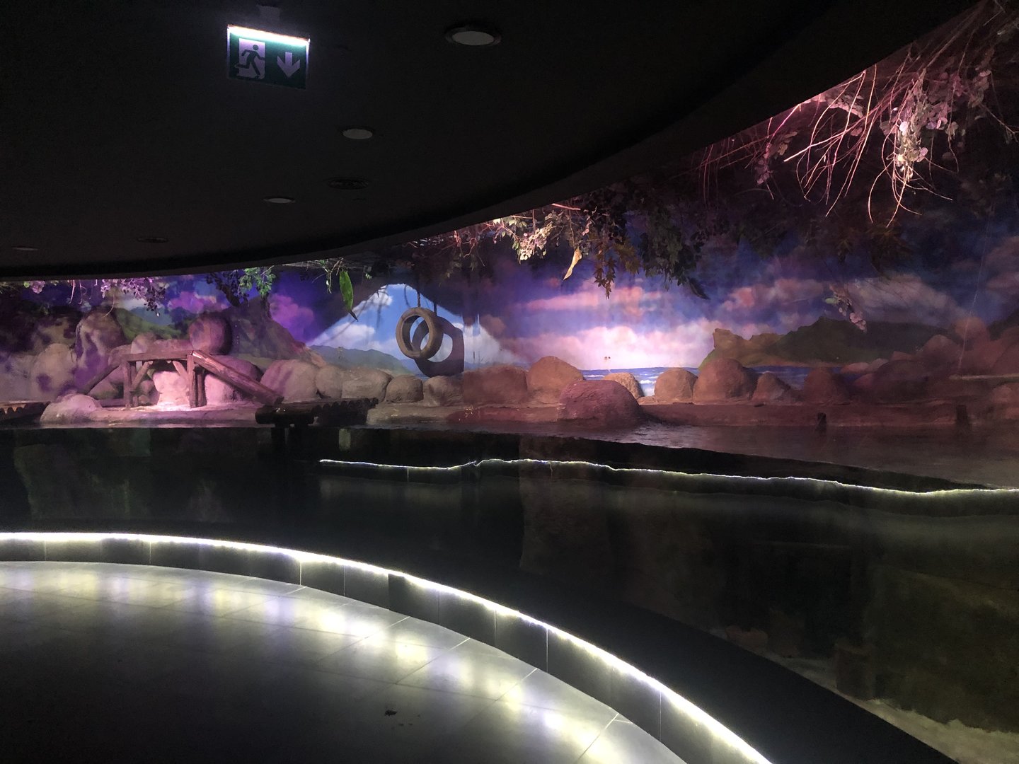 Otter Enclosure at ViaSea Aquarium