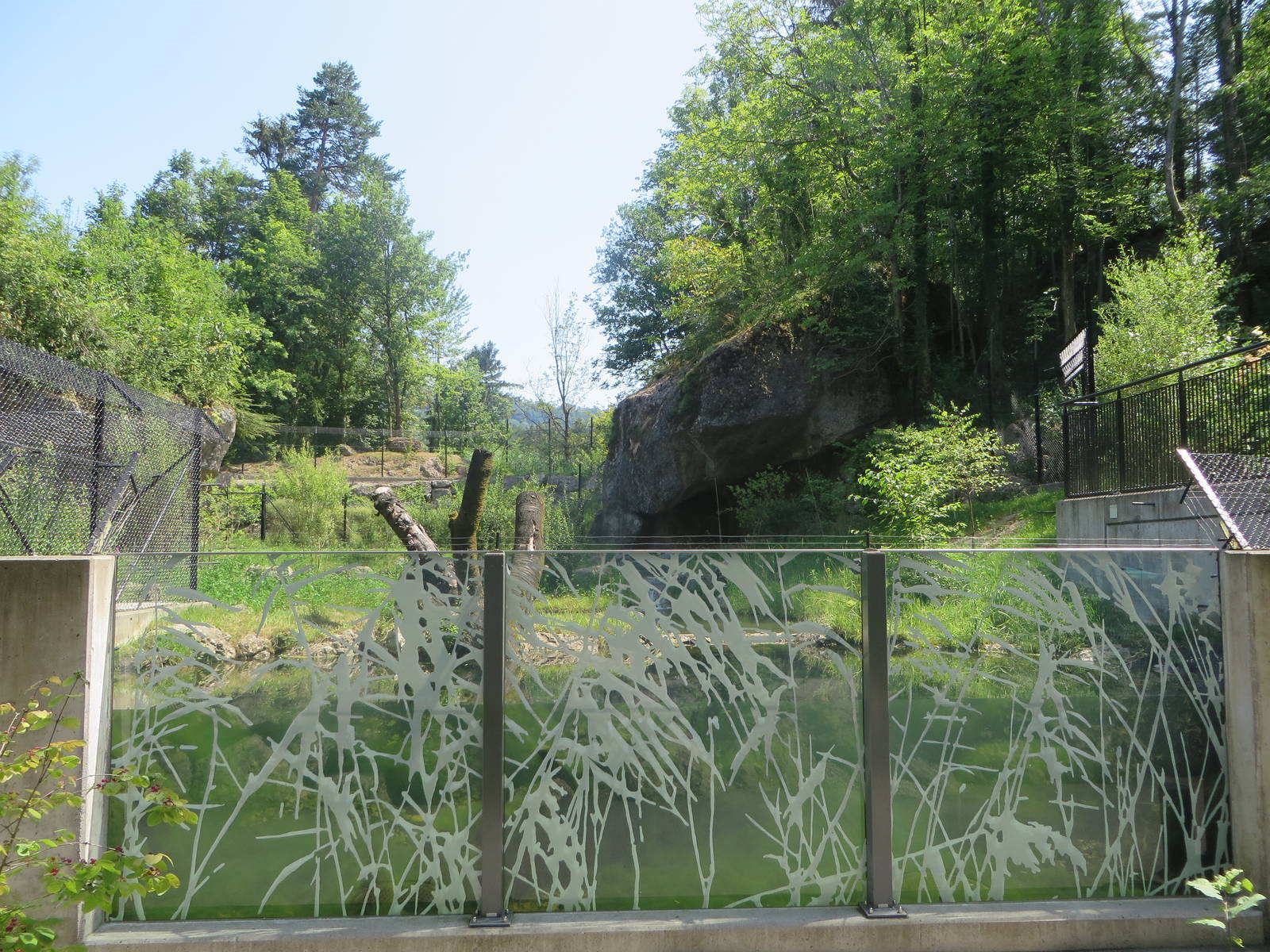 Otter enclosure