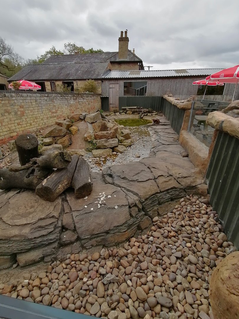 Otter enclosure