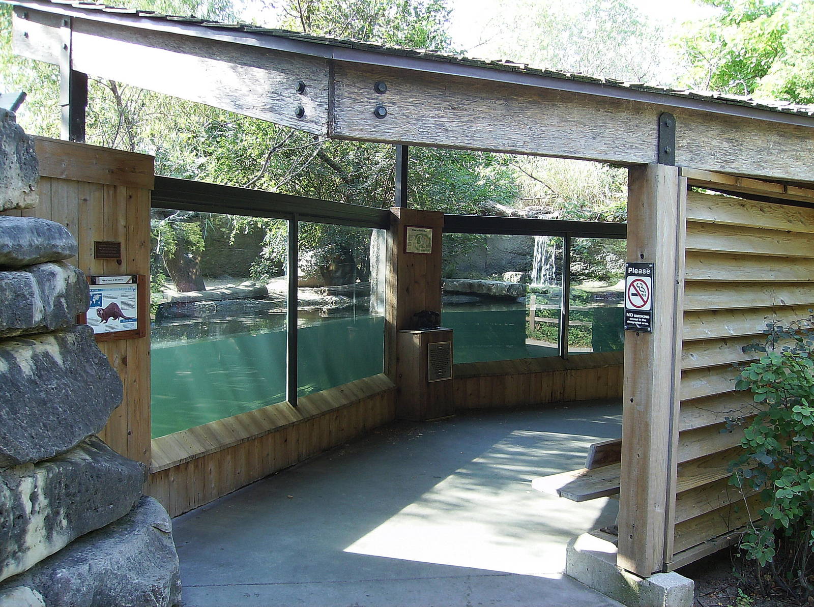 Otter exhibit
