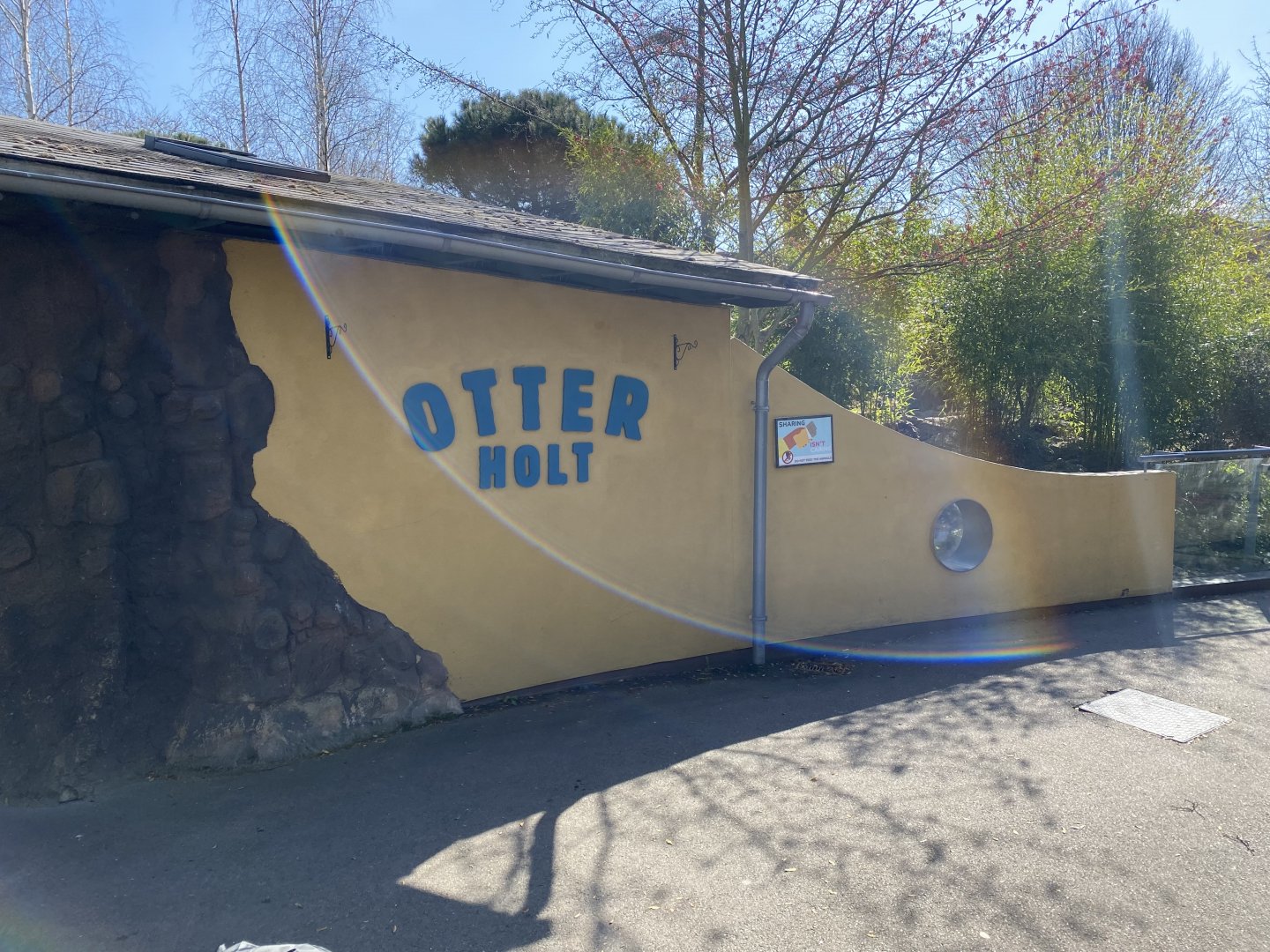 Otter Holt - Asian small-clawed otter enclosure 180322