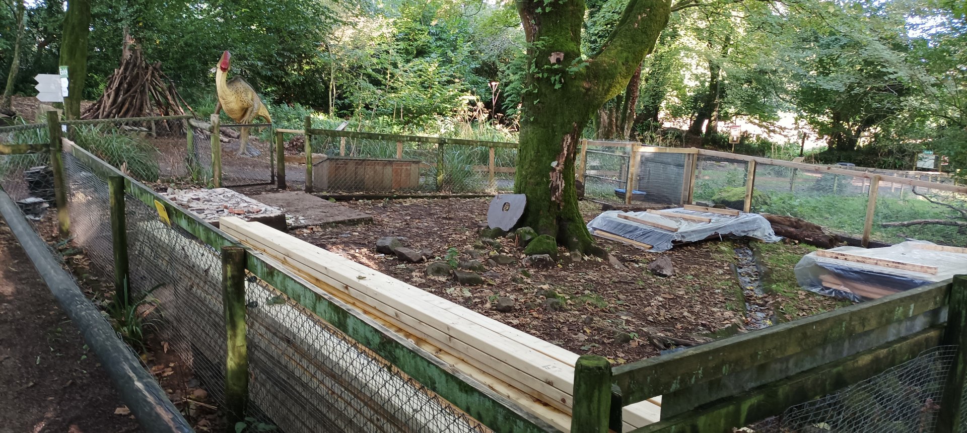 Otter house has been demolished, new one on the way?