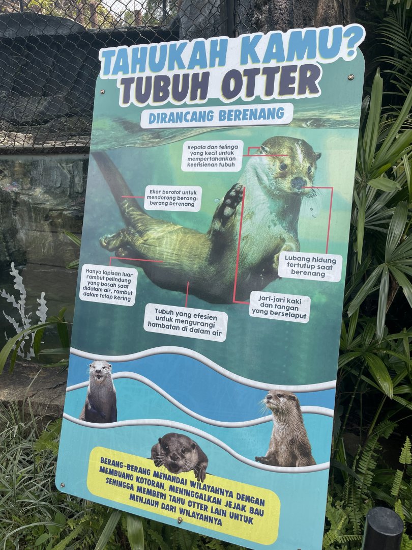 otter info signage