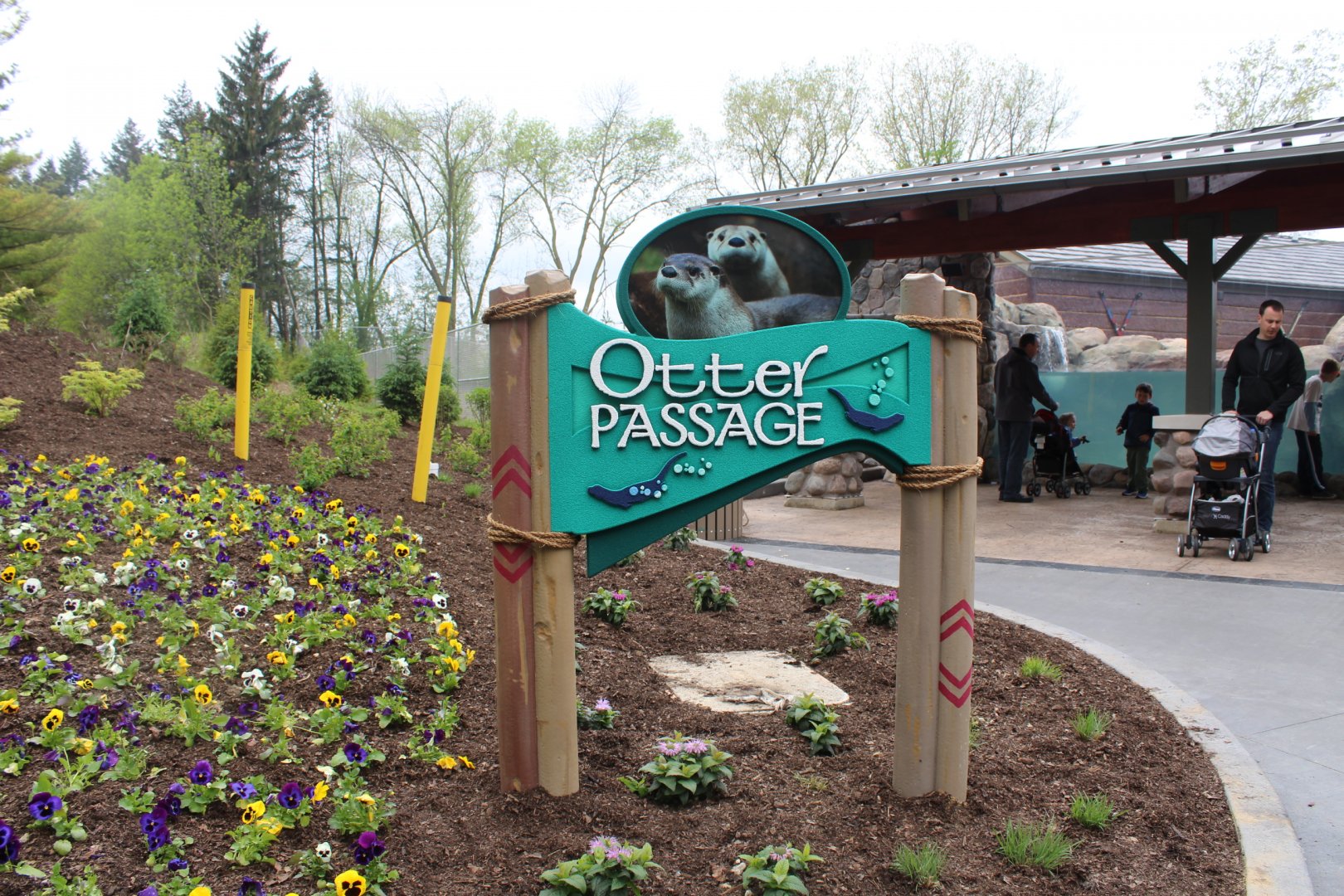 Otter Passage - Entrance Sign