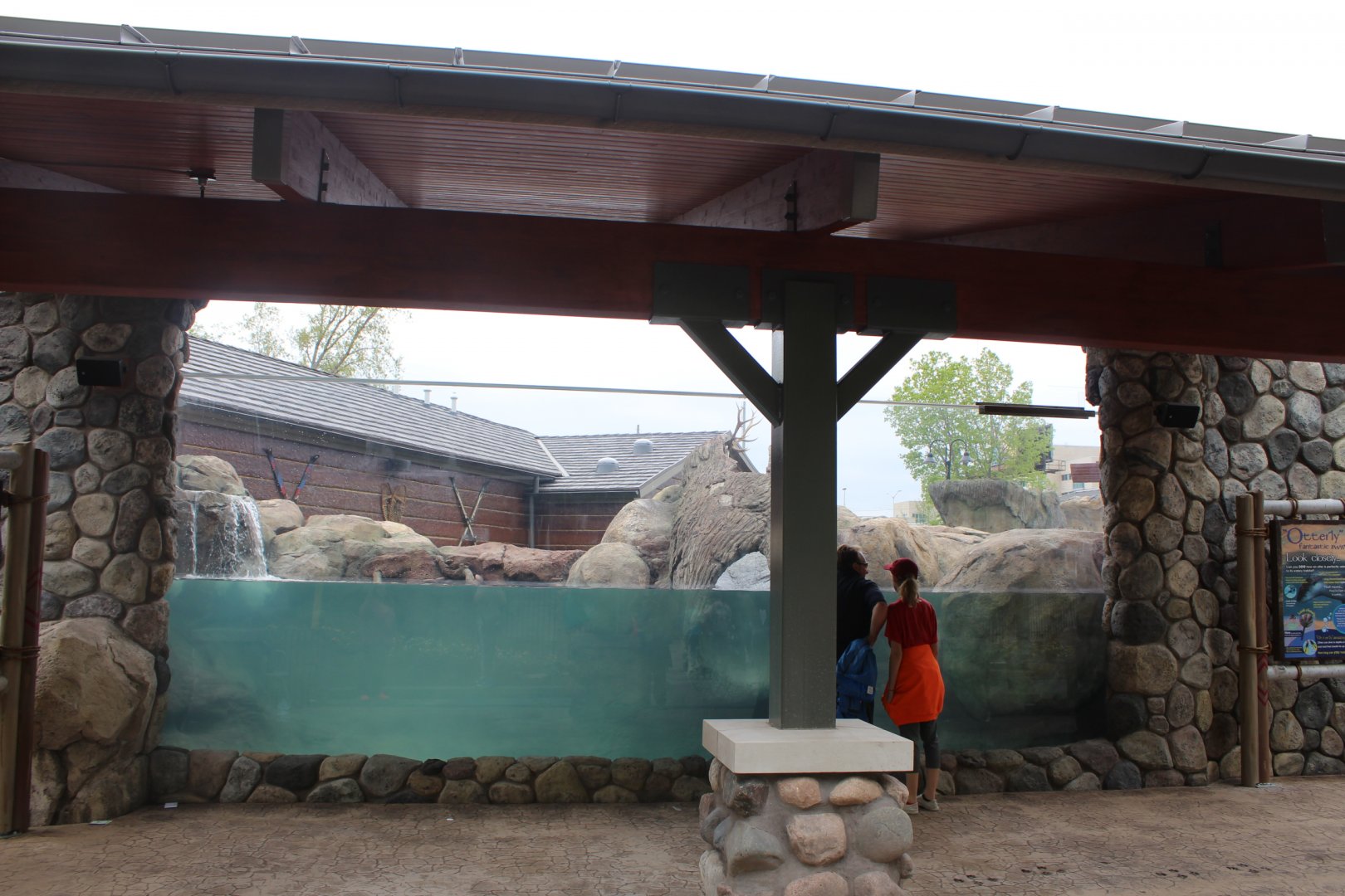 Otter Passage - Underwater Viewing + 15 foot otter slide