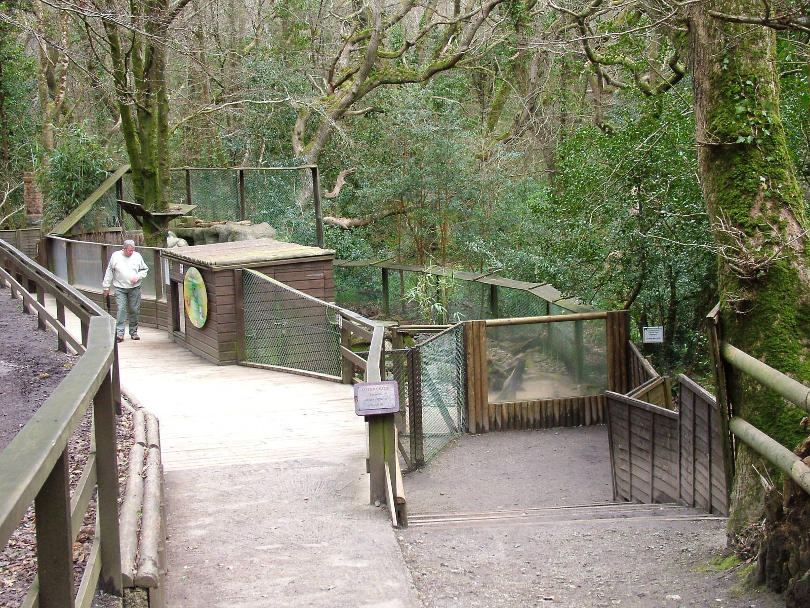 Otter pool at the National Seal Sanctuary 11/04/09