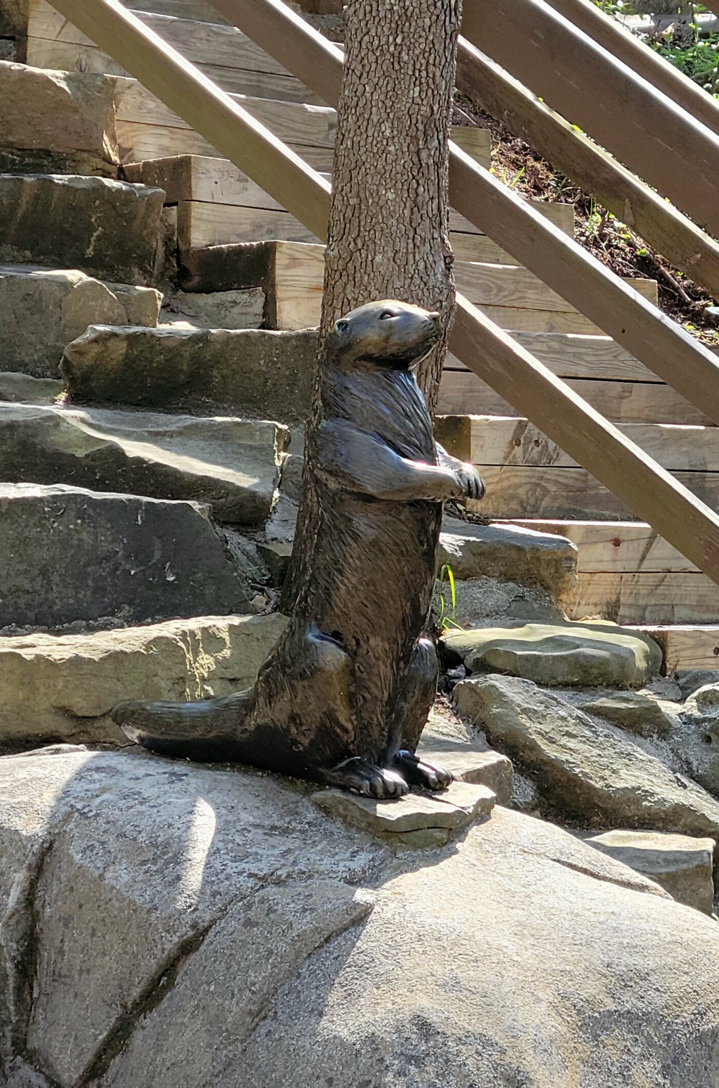Otter Sculpture-April 2025