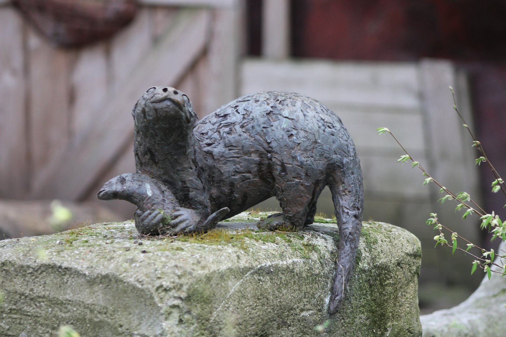 Otter statue