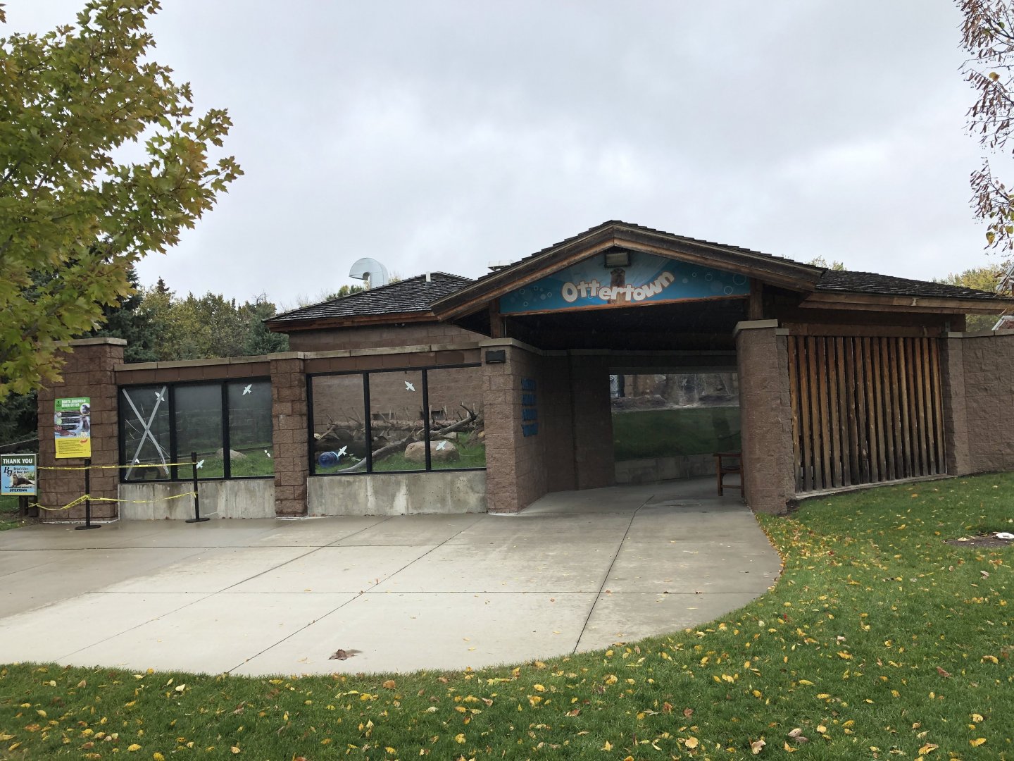 Ottertown - North American River Otter exhibit