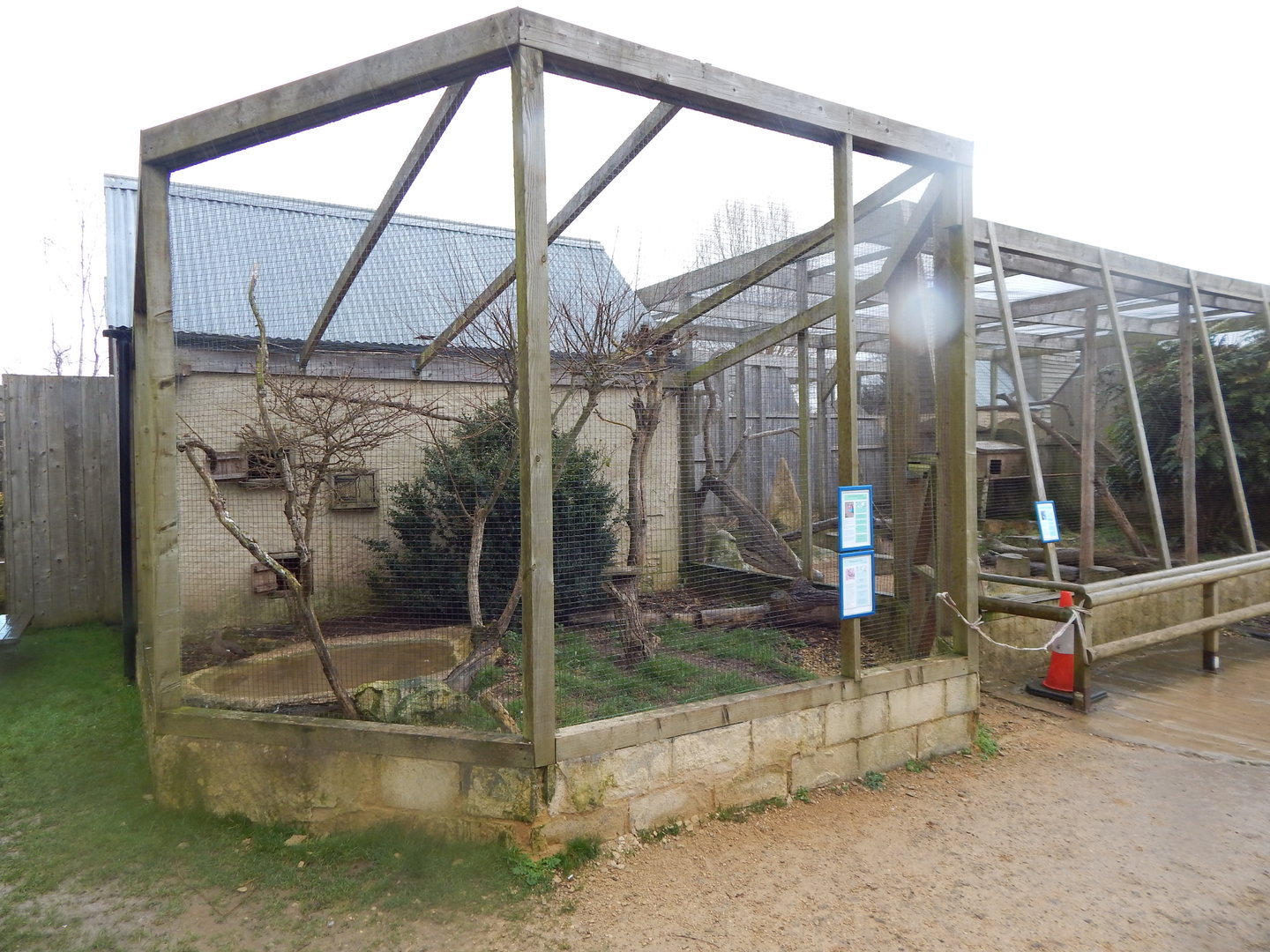 Out of Africa - Aviary for Lilac-breasted roller and Bernier's teal 010323