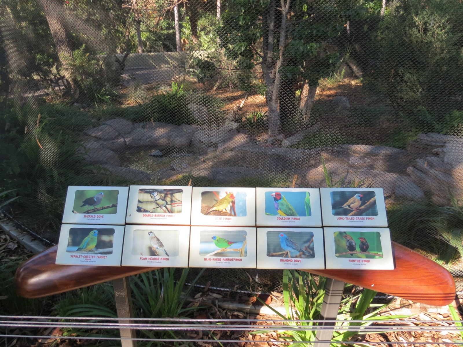 Outback -Aviary 1 - Sign