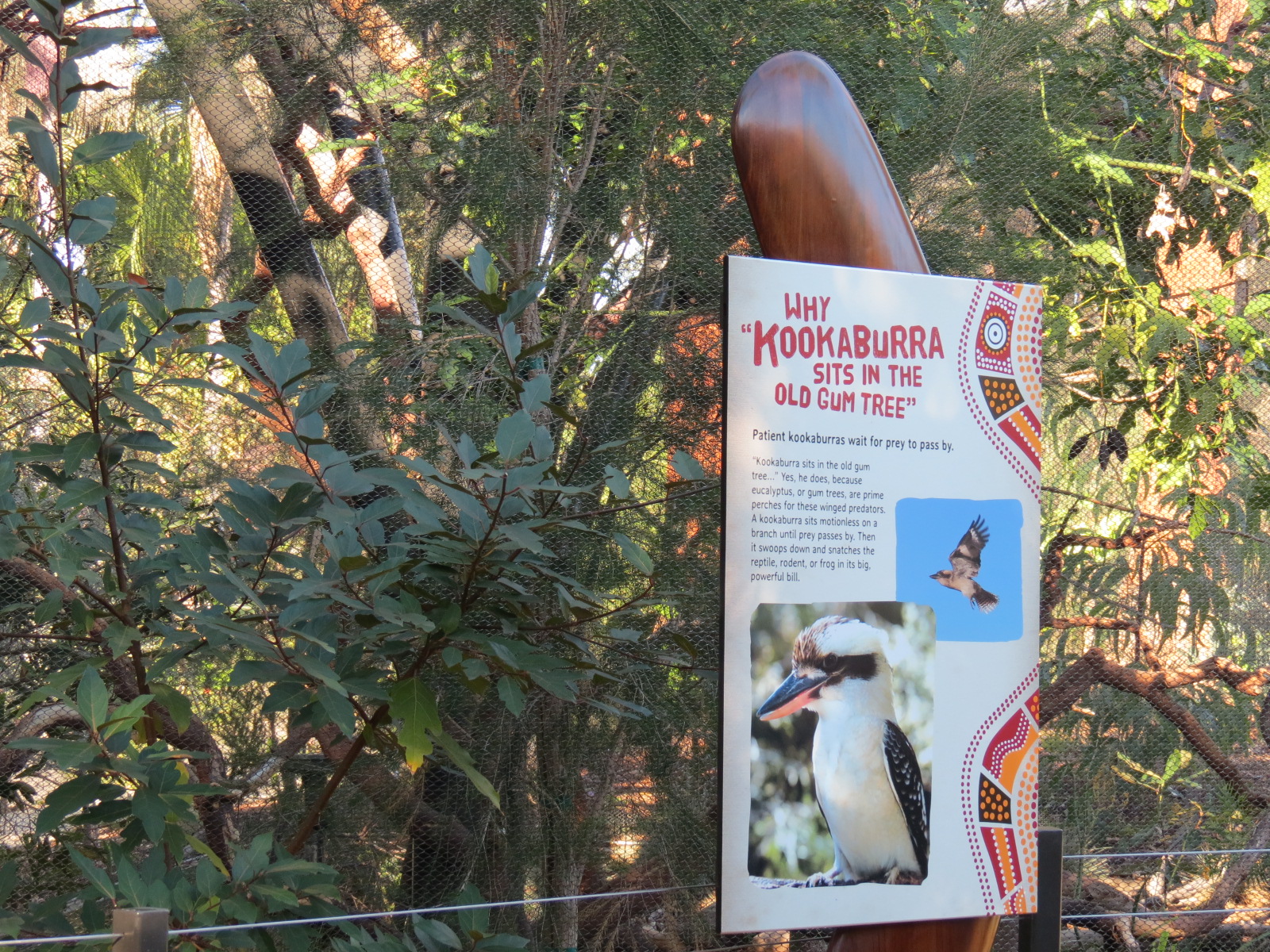 Outback - Aviary 2 - Sign