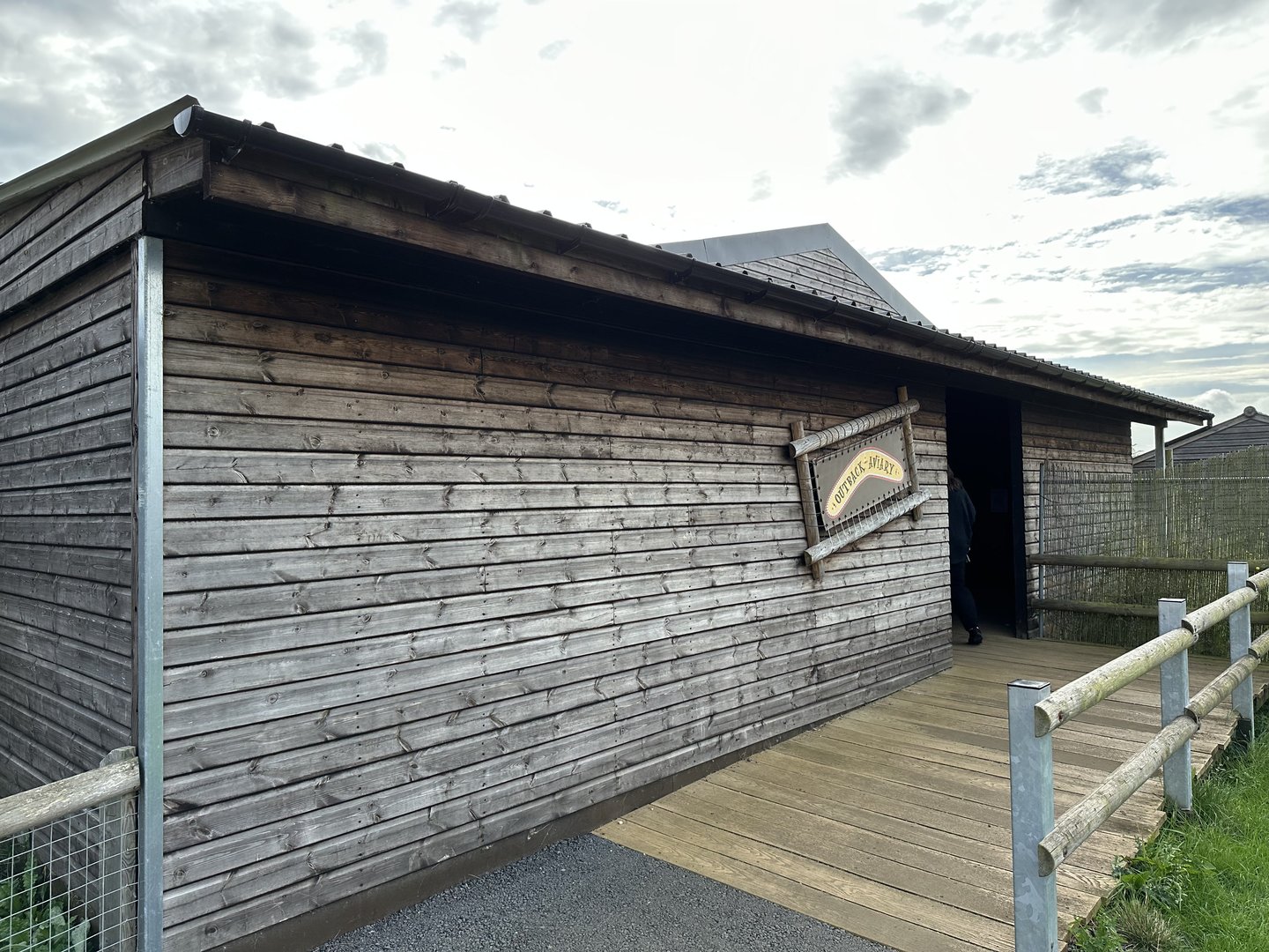 Outback Aviary / Wombat House at Hamerton Zoo Park (October 2023)
