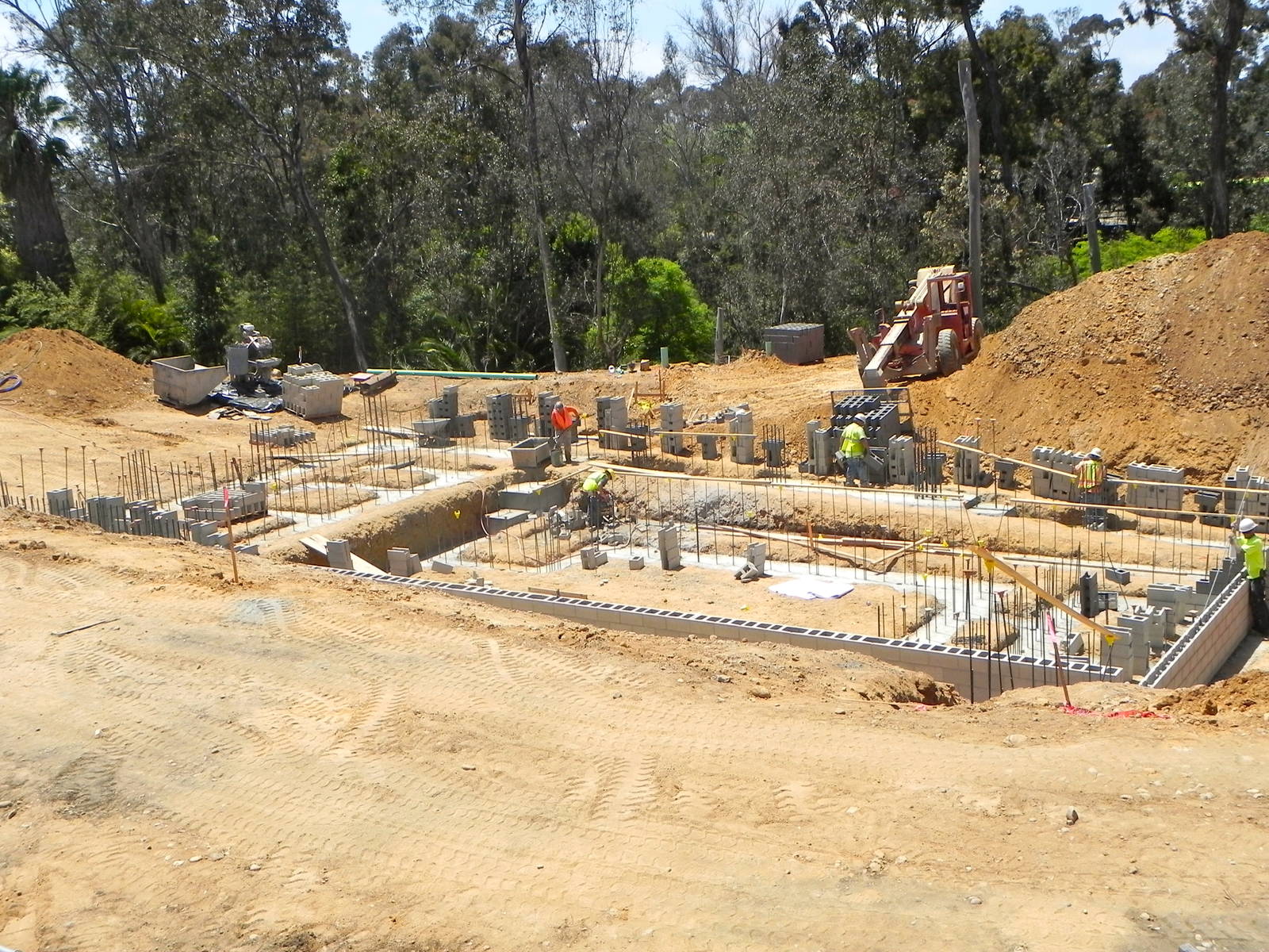 Outback construction progress