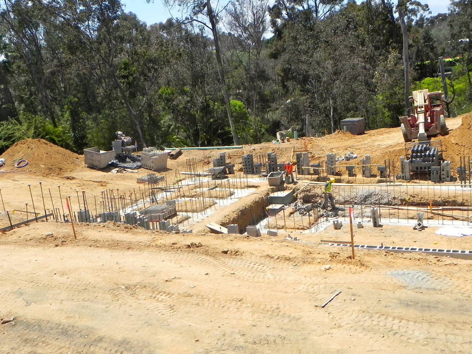 Outback construction progress