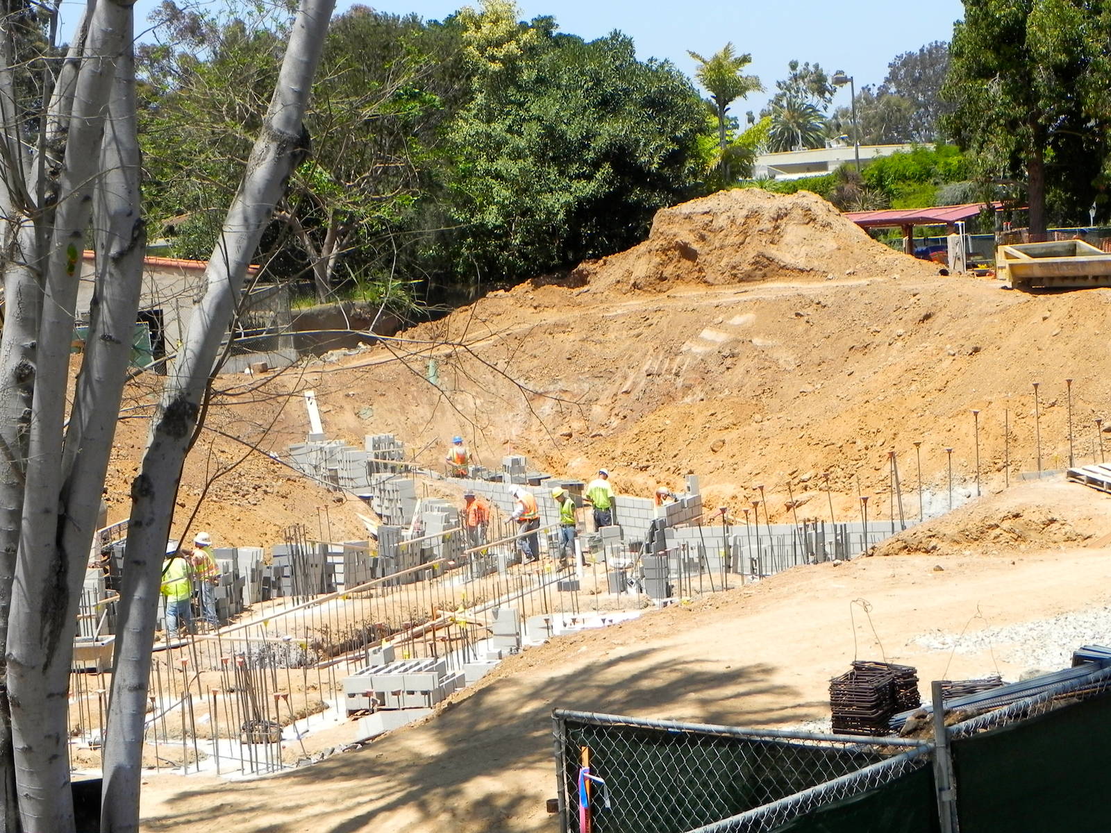 Outback construction progress