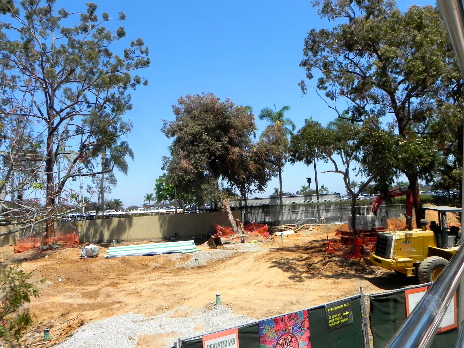 Outback construction progress