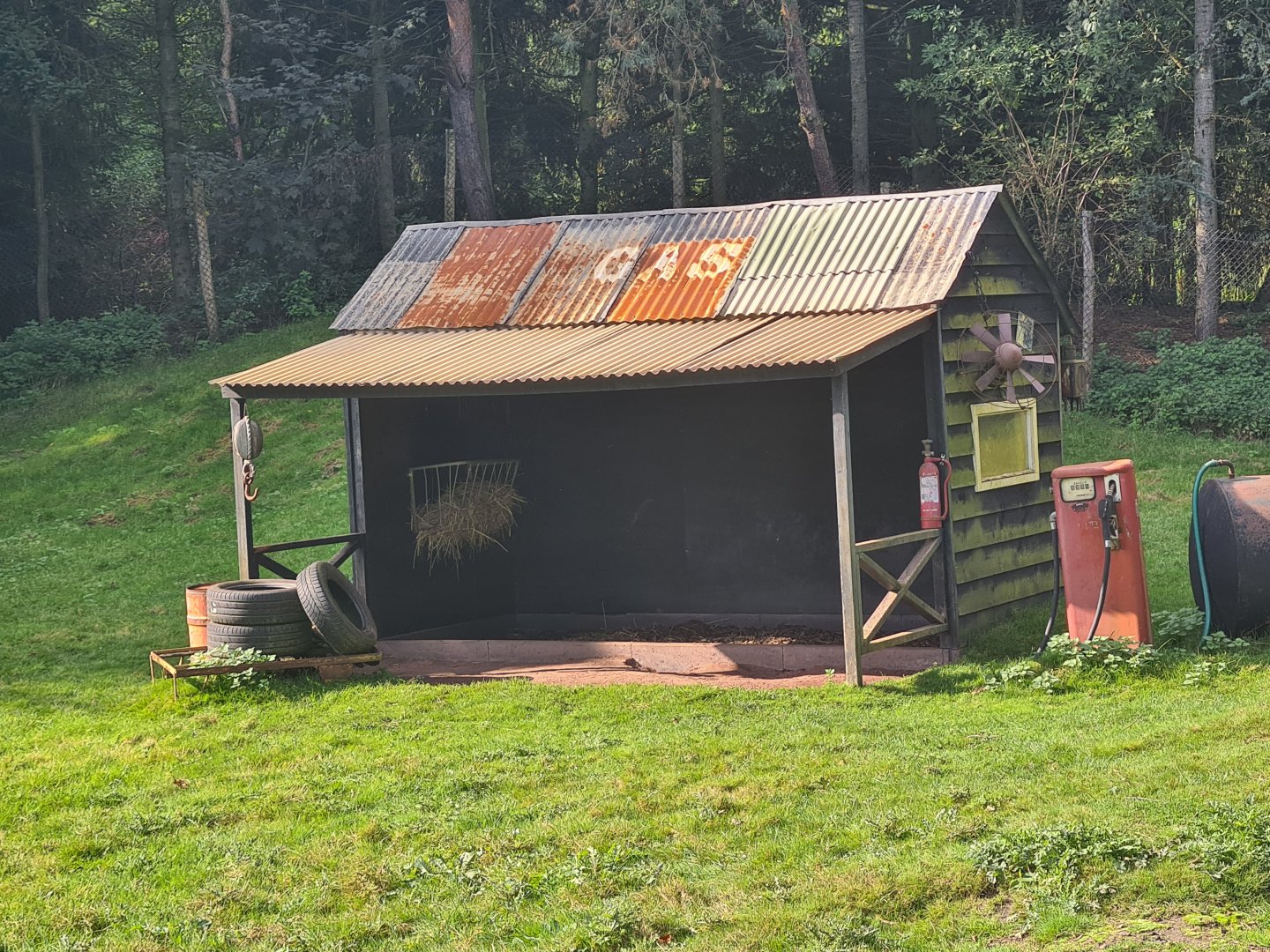 Outback - Gas station barn
