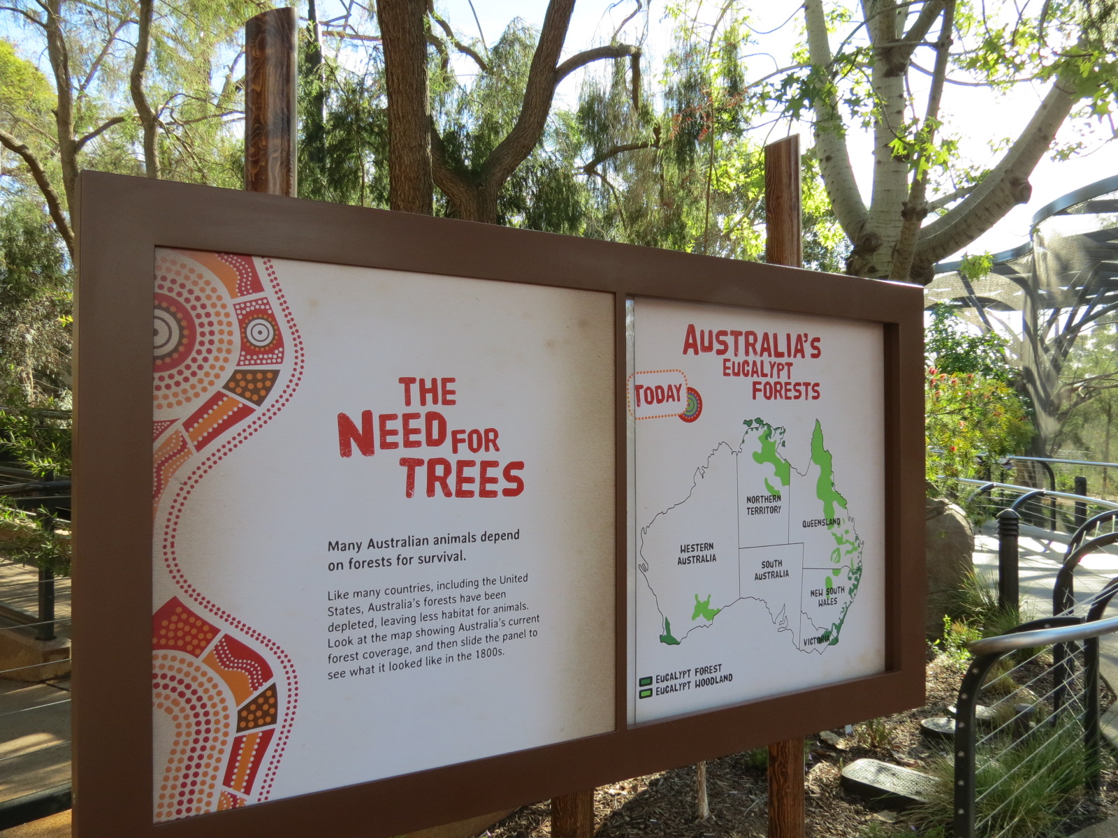 Outback - Interpretive Forest Sign
