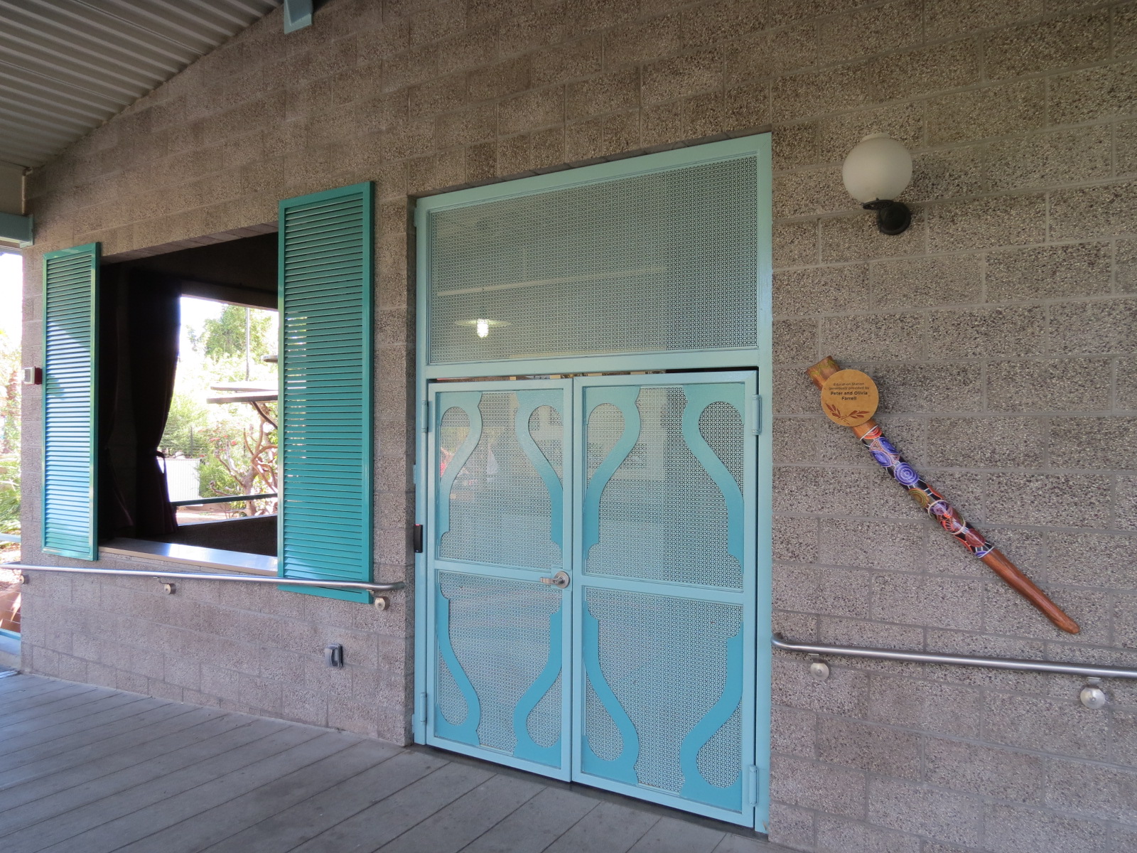 Outback - Queenslander House - Education Classroom Entrance