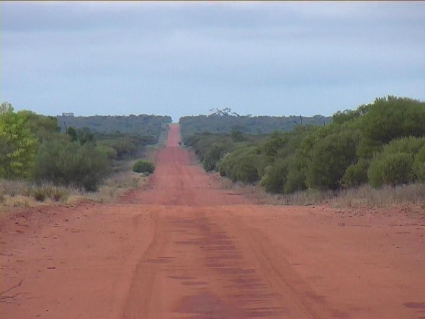 Outback road -- Australia