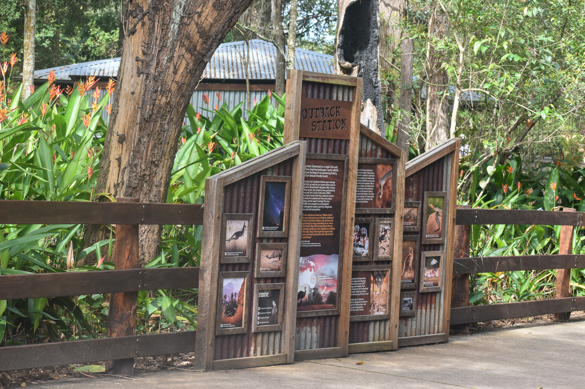 Outback Station signage
