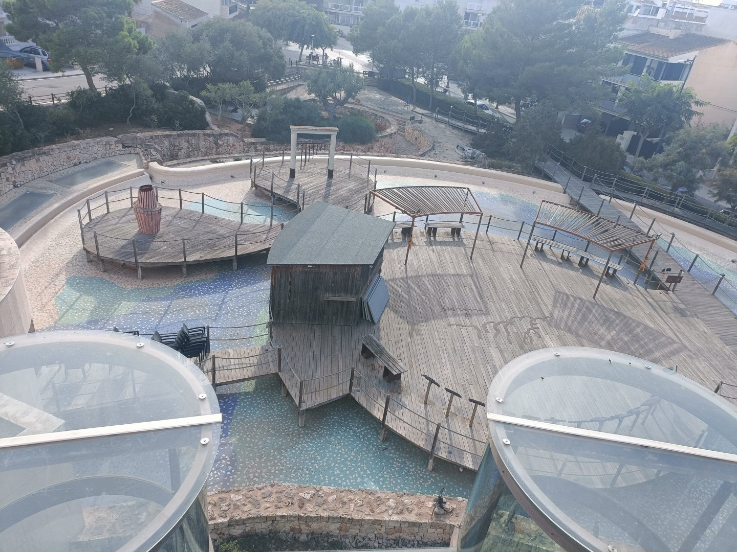 Outdoor area - Centro de visitantes Ses Salines