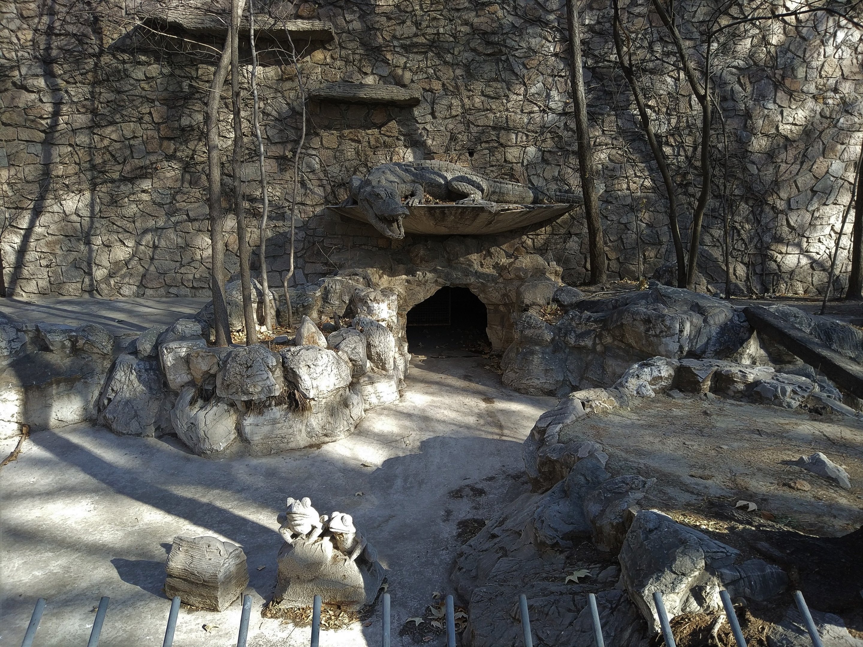 Outdoor Crocodile Pool