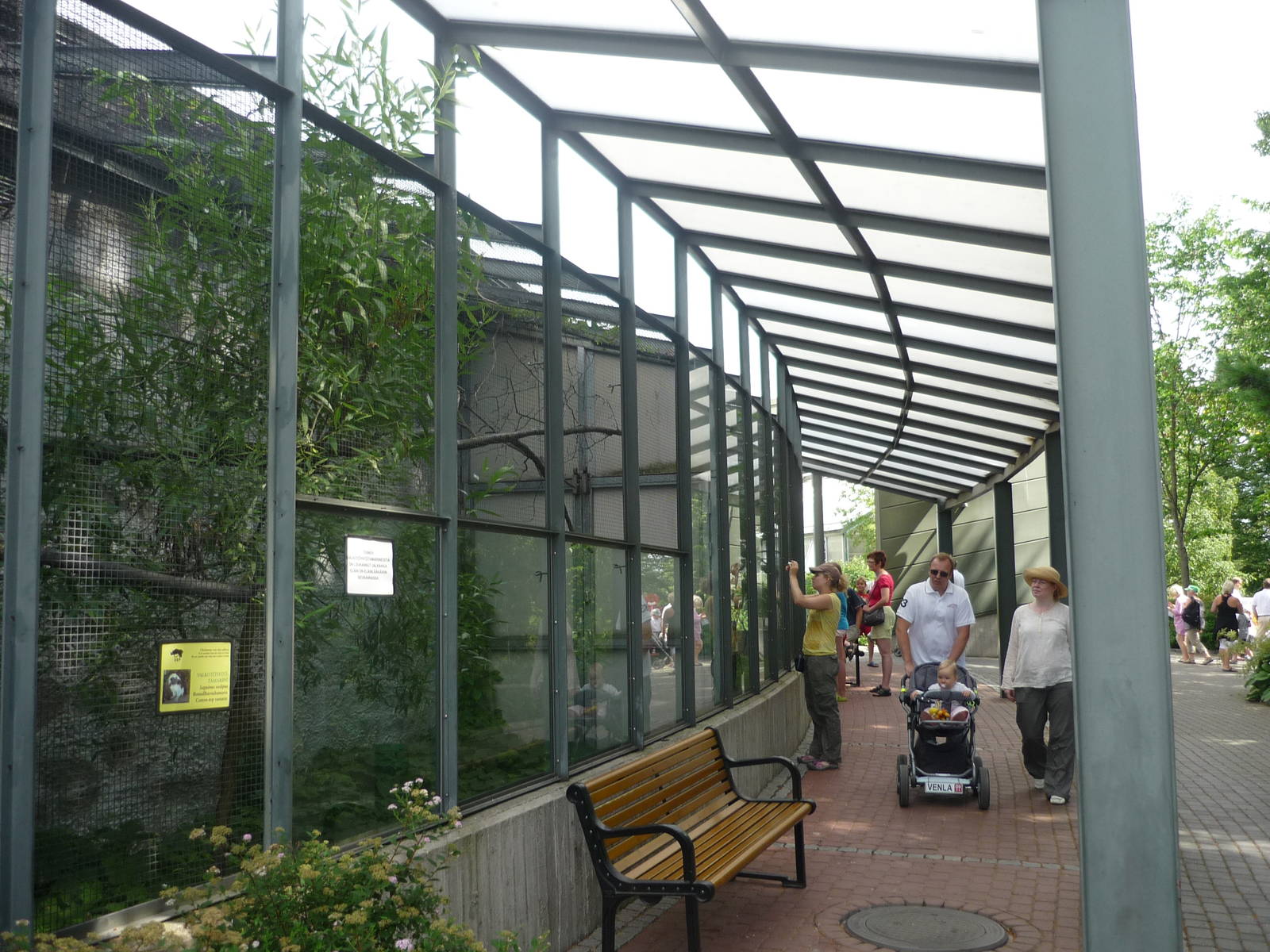 Outdoor Exhibits for South American primates